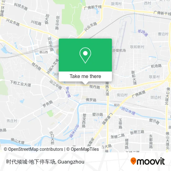 时代倾城-地下停车场 map