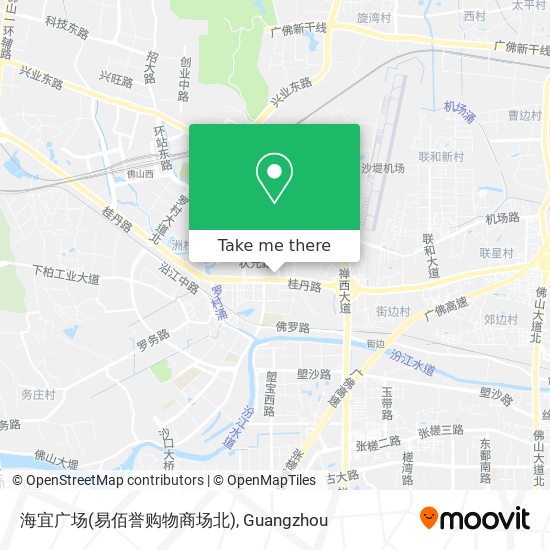 海宜广场(易佰誉购物商场北) map