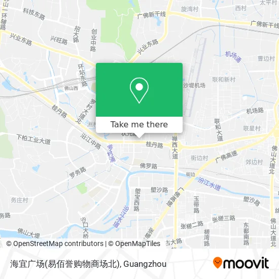 海宜广场(易佰誉购物商场北) map