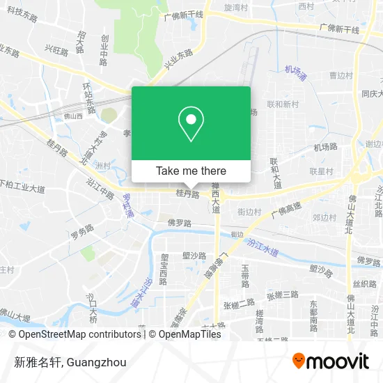新雅名轩 map