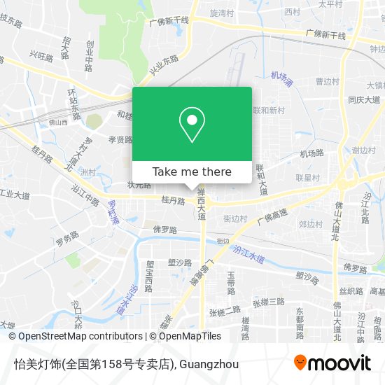 怡美灯饰(全国第158号专卖店) map