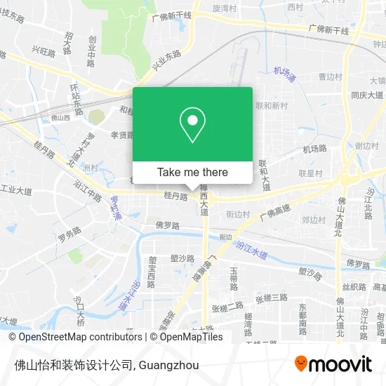 佛山怡和装饰设计公司 map