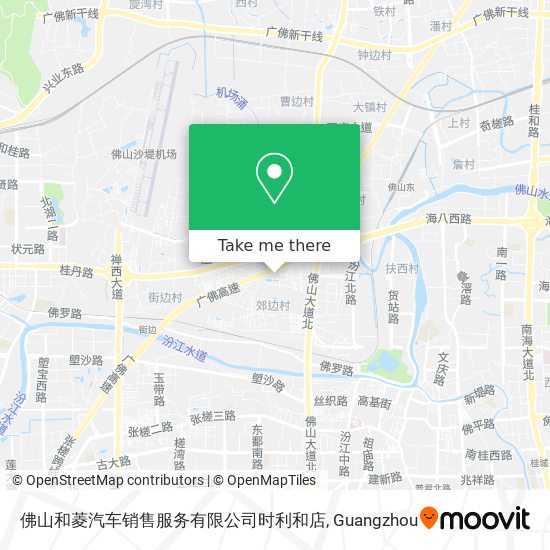 佛山和菱汽车销售服务有限公司时利和店 map