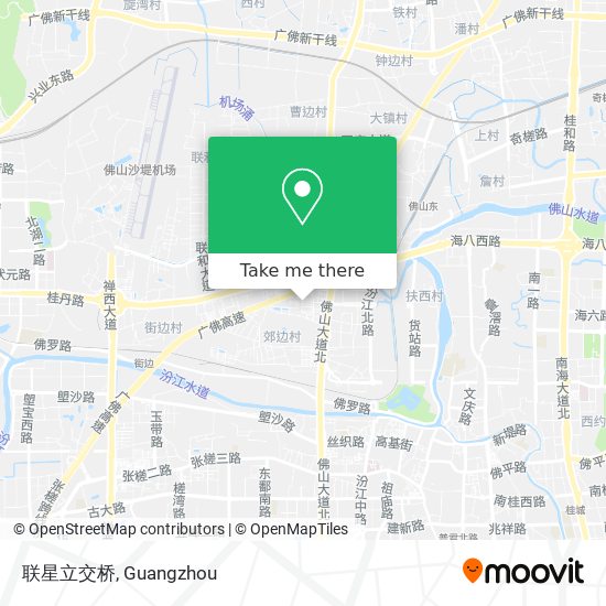 联星立交桥 map