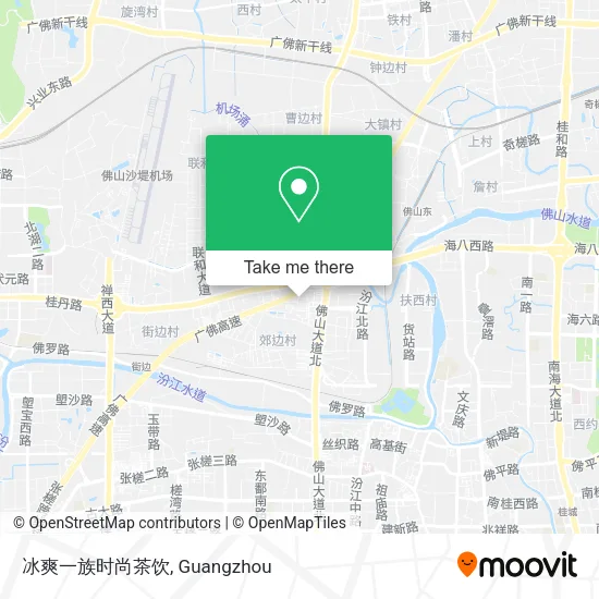 冰爽一族时尚茶饮 map