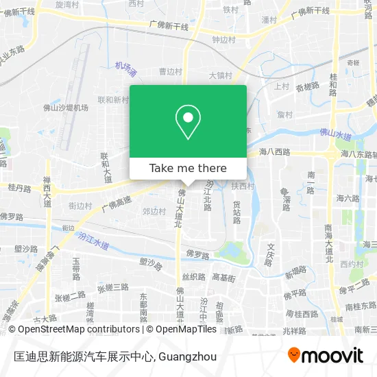 匡迪思新能源汽车展示中心 map