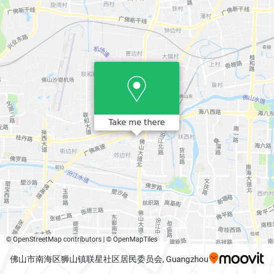 佛山市南海区狮山镇联星社区居民委员会 map