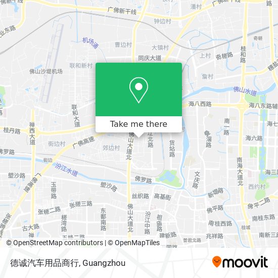 德诚汽车用品商行 map