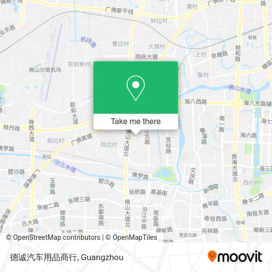 德诚汽车用品商行 map