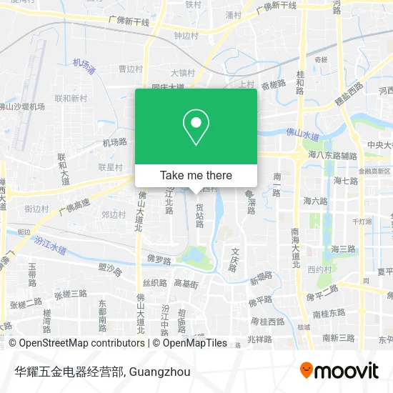 华耀五金电器经营部 map