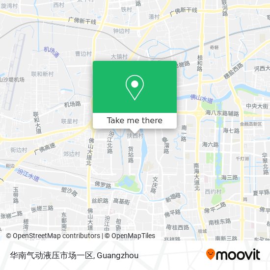 华南气动液压市场一区 map