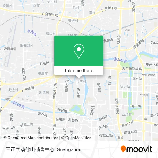 三正气动佛山销售中心 map