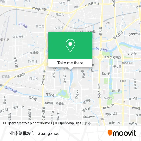 广业蔬菜批发部 map