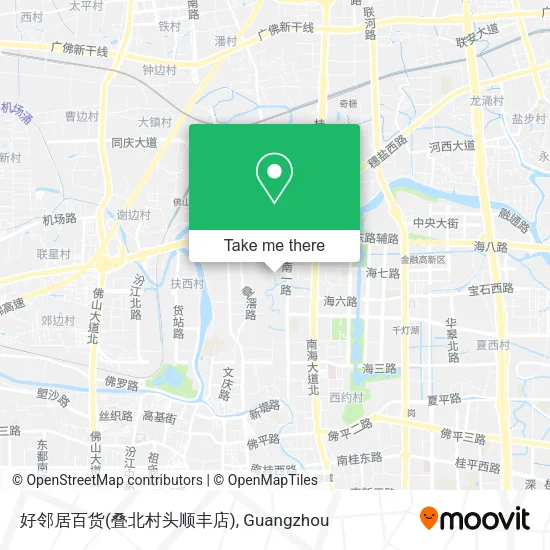 好邻居百货(叠北村头顺丰店) map