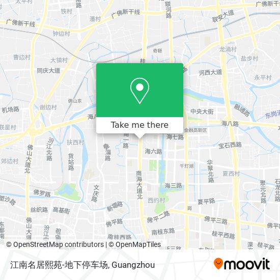 江南名居熙苑-地下停车场 map