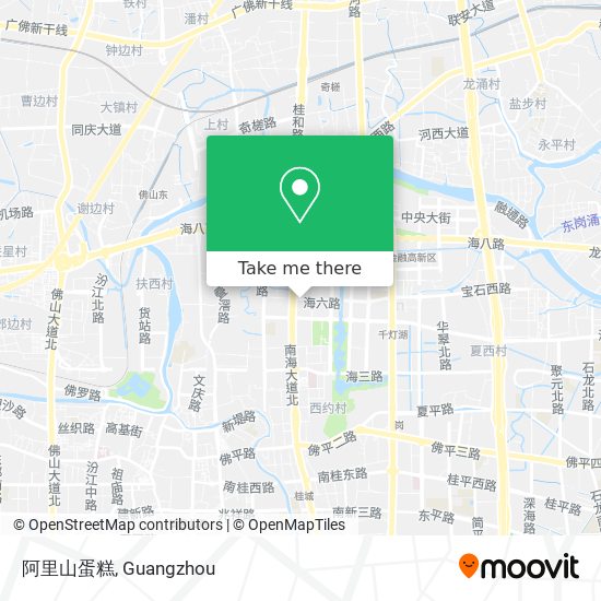 阿里山蛋糕 map