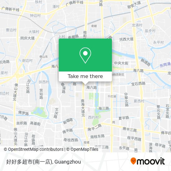 好好多超市(南一店) map