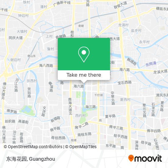 东海花园 map