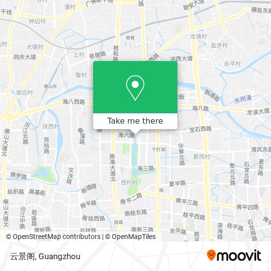 云景阁 map