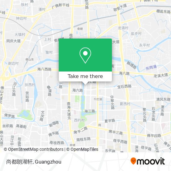 尚都朗湖轩 map