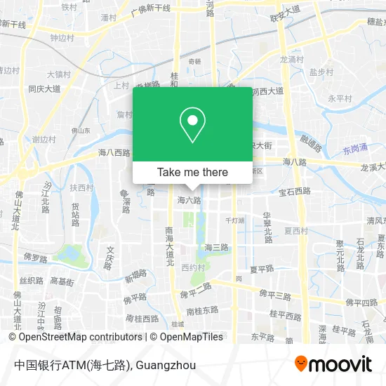 中国银行ATM(海七路) map