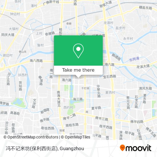 冯不记米坊(保利西街店) map