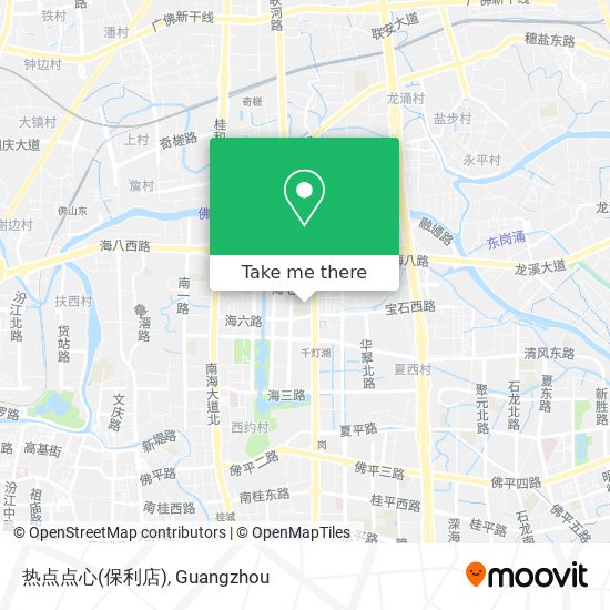 热点点心(保利店) map