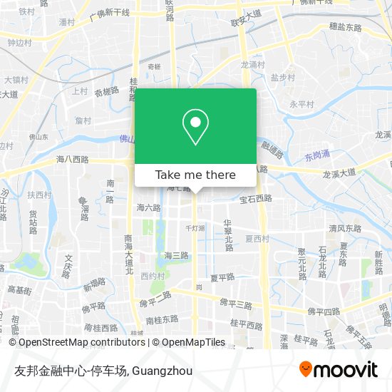 友邦金融中心-停车场 map