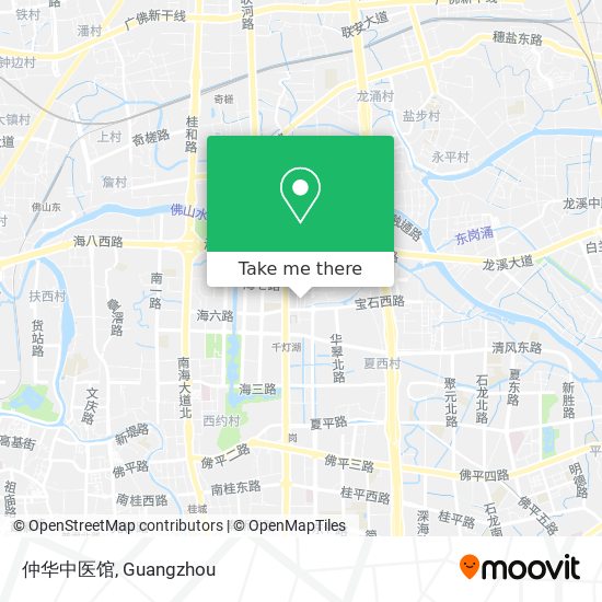 仲华中医馆 map