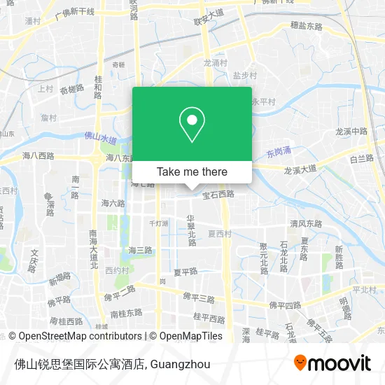 佛山锐思堡国际公寓酒店 map