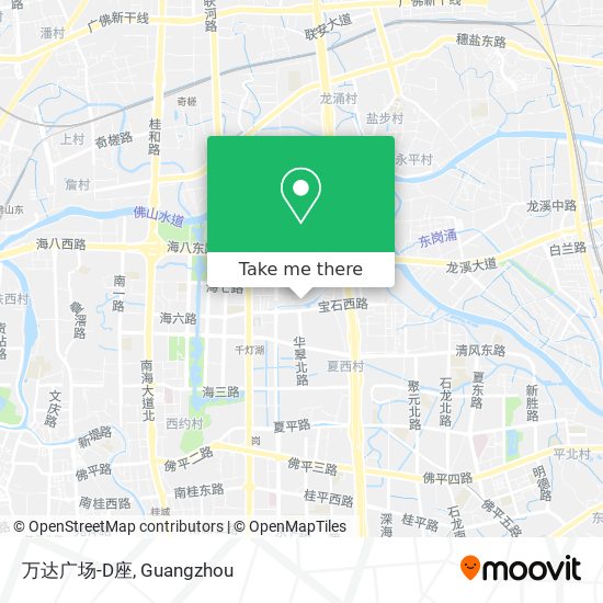 万达广场-D座 map