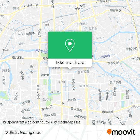 大福喜 map