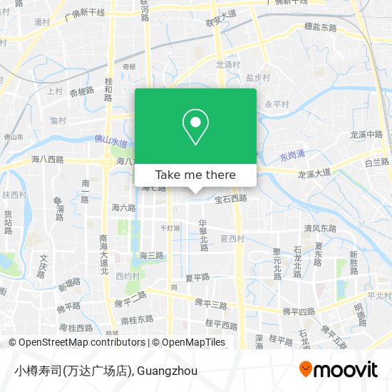 小樽寿司(万达广场店) map