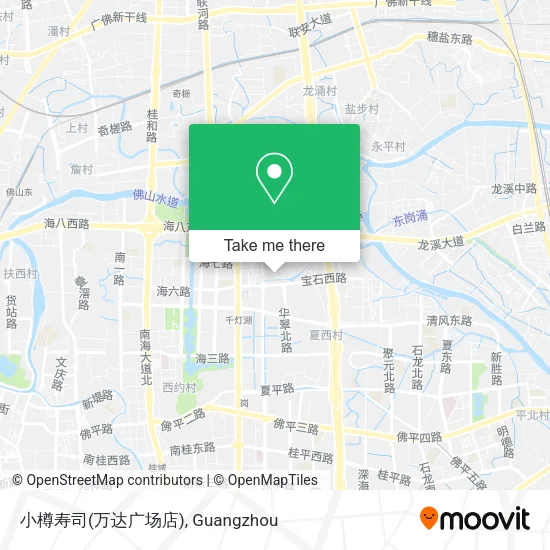 小樽寿司(万达广场店) map