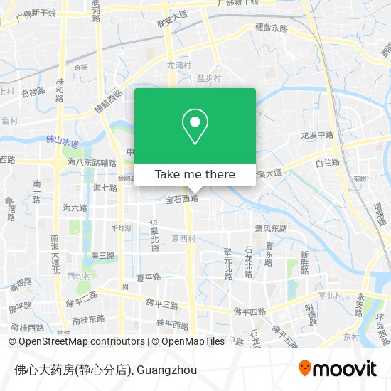 佛心大药房(静心分店) map