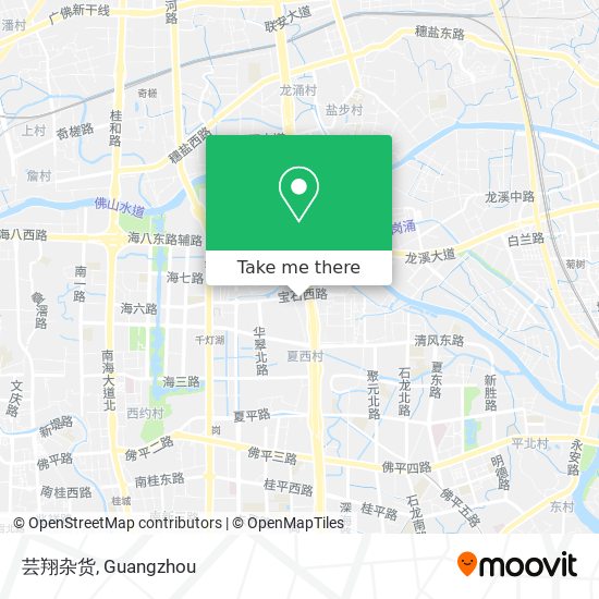 芸翔杂货 map