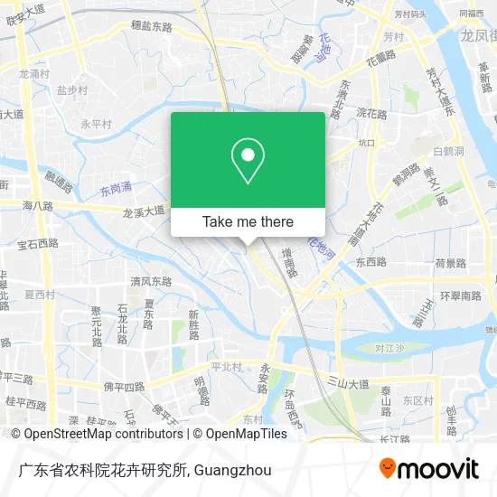 广东省农科院花卉研究所 map