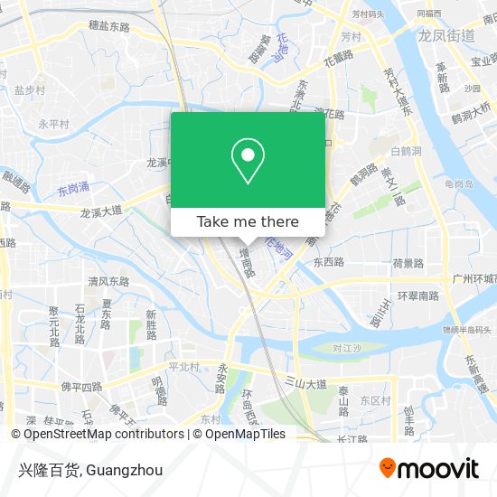 兴隆百货 map