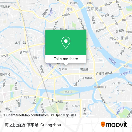 海之悦酒店-停车场 map