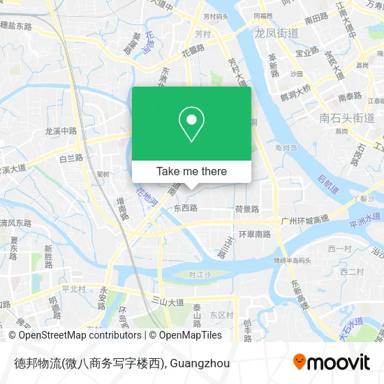 德邦物流(微八商务写字楼西) map