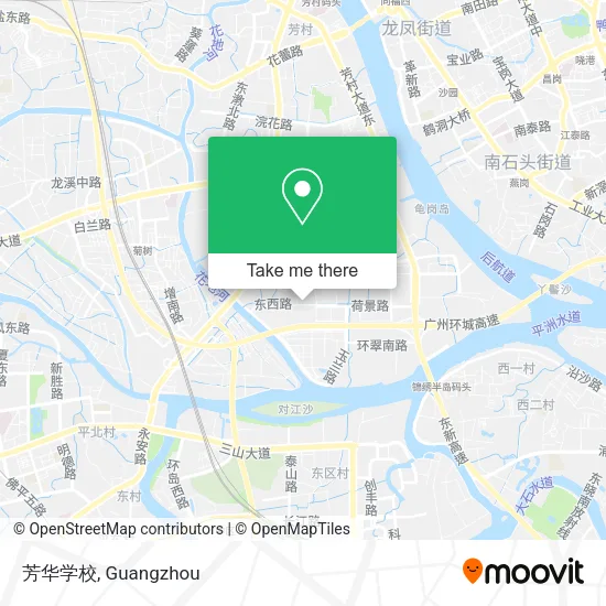 芳华学校 map