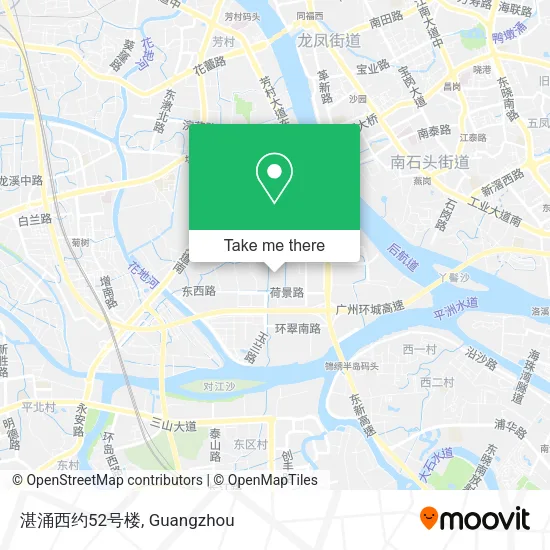 湛涌西约52号楼 map