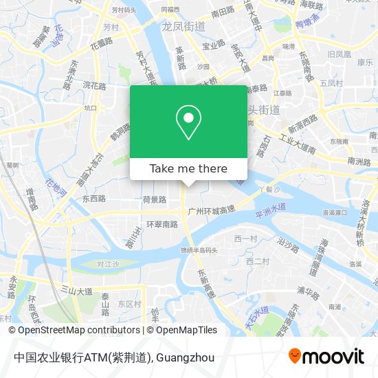 中国农业银行ATM(紫荆道) map