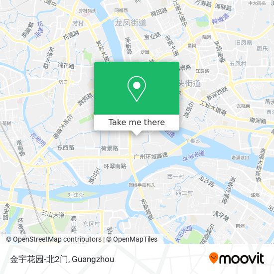 金宇花园-北2门 map