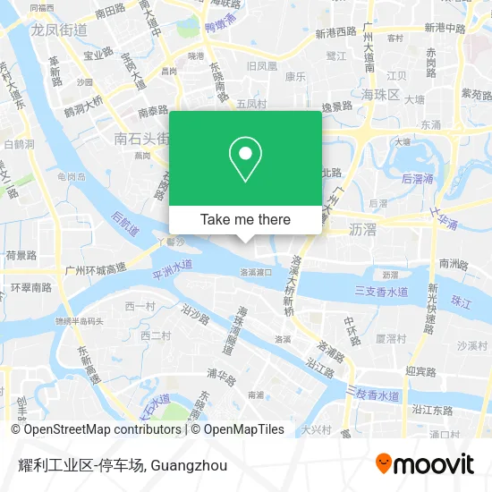 耀利工业区-停车场 map