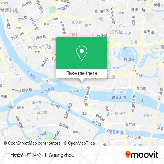 三禾食品有限公司 map