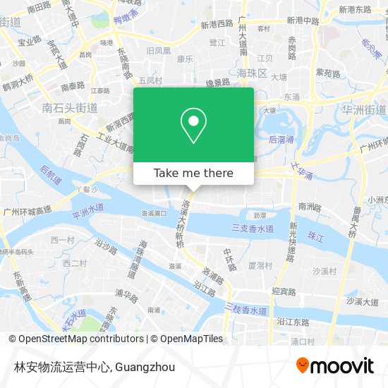 林安物流运营中心 map