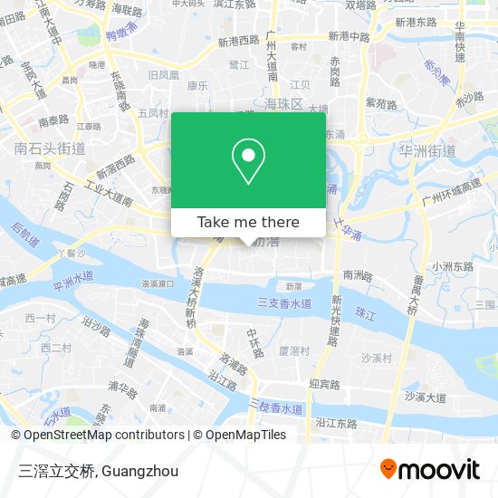 三滘立交桥 map