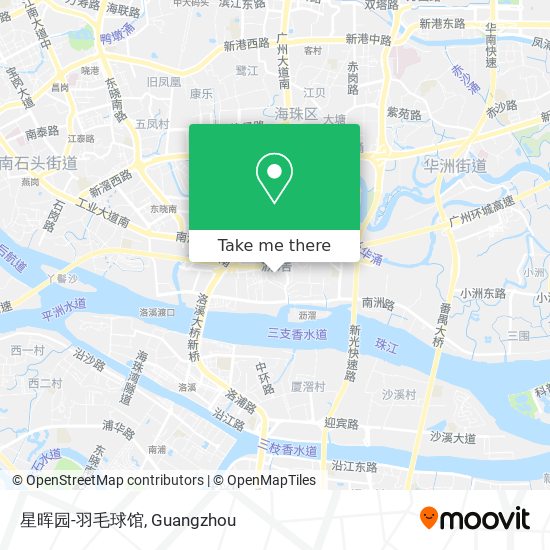 星晖园-羽毛球馆 map