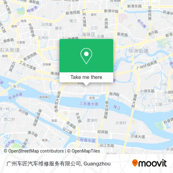 广州车匠汽车维修服务有限公司 map